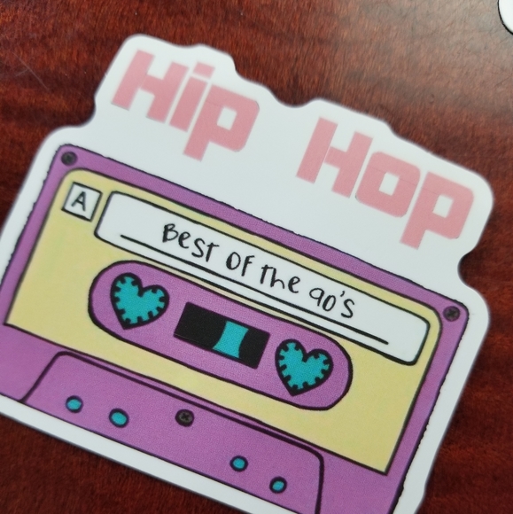 *Brand New!* 7 pc. Retro music sticker pack - Picture 3 of 9